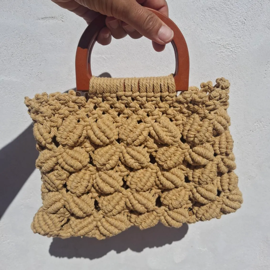 Sac en macramé